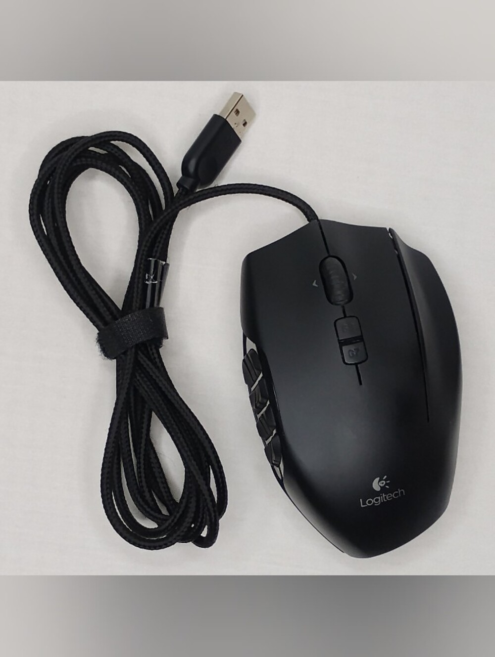 (FOR REPAIR - READ DESCRIPTION) Logitech G600 USB Gaming Mouse 12 Side Buttons
